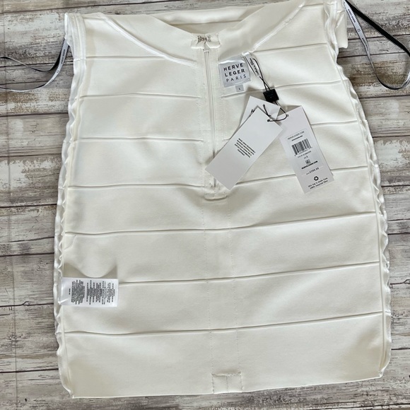 Hervé Léger Icon Strappy Mini Dress - Picture 10 of 16